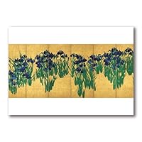 日本画　尾形光琳　アートポスター　鶴　外寸約1004×590mm 日本画 尾形光琳 アートポスター 鶴 外寸約1004×590mm 日本画